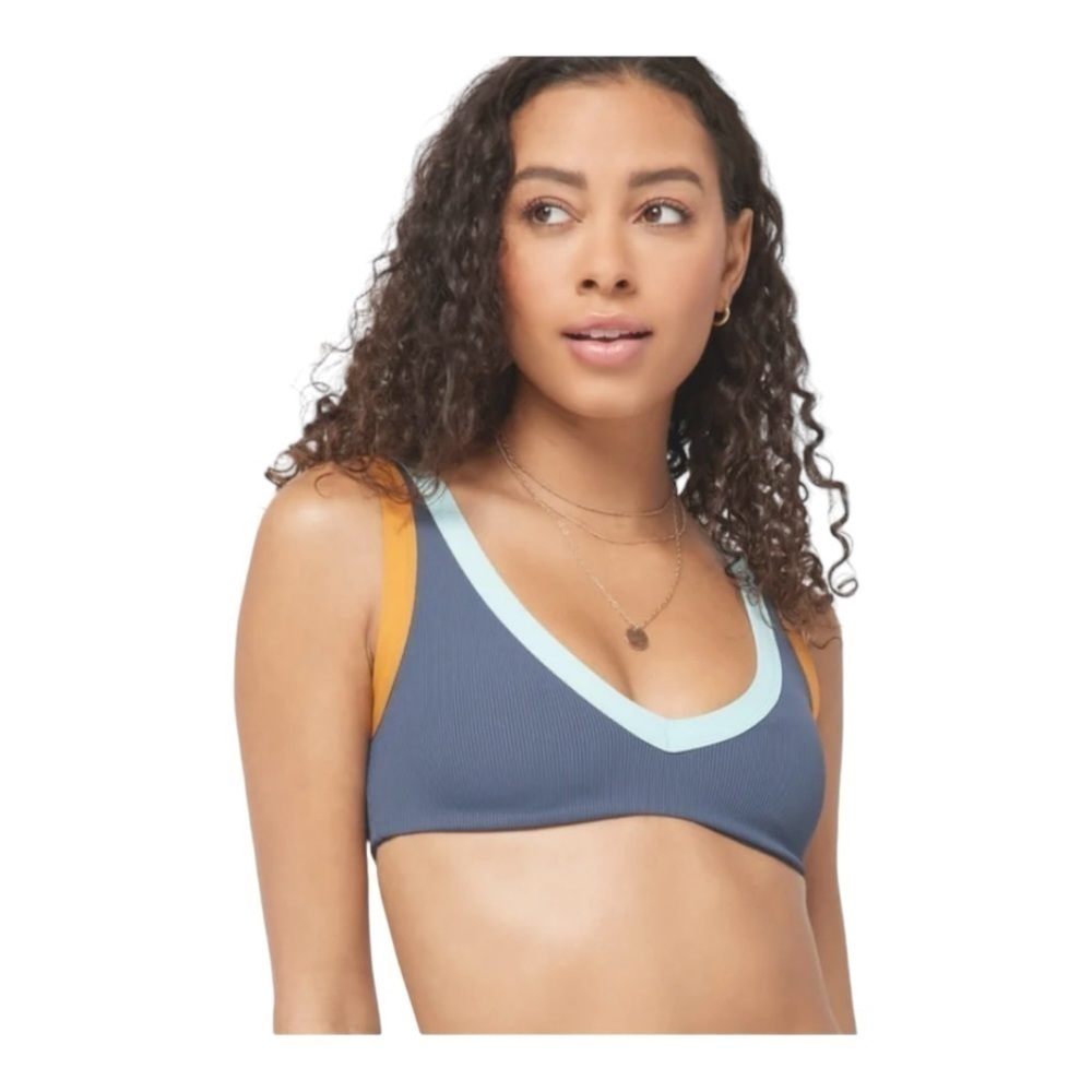 L*Space Lala Ribbed Bikini Top Nwt